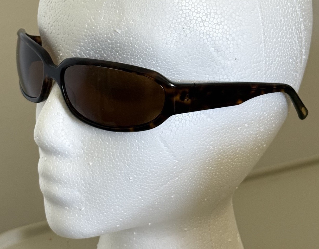 Oliver Peoples Marley 362 Tortoise WrapSunglasses Brown Lens Made in Japan 64-15