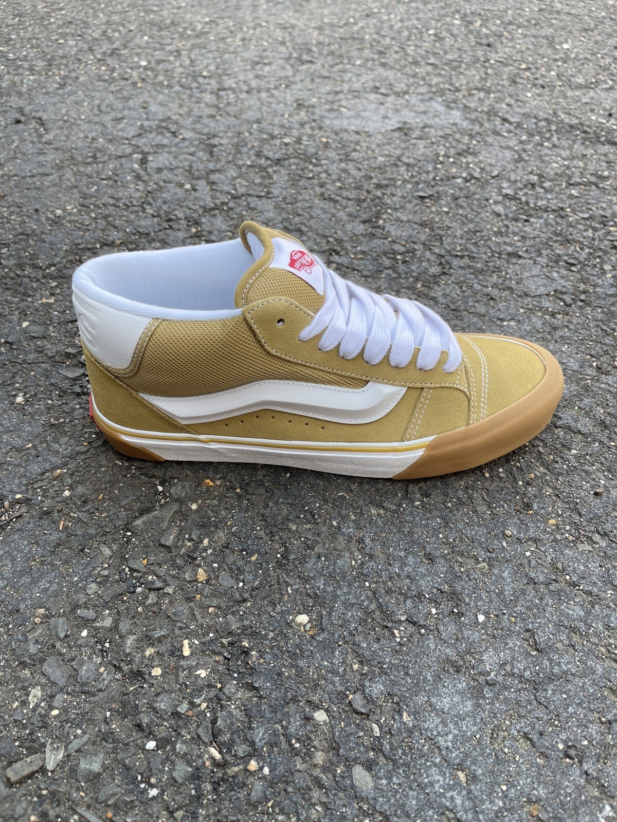 VANS Knu Skool Mid OG 2023 MEN’S SNEAKERS VN000CQ95SM BROWN CLASSIC TRUE WHITE