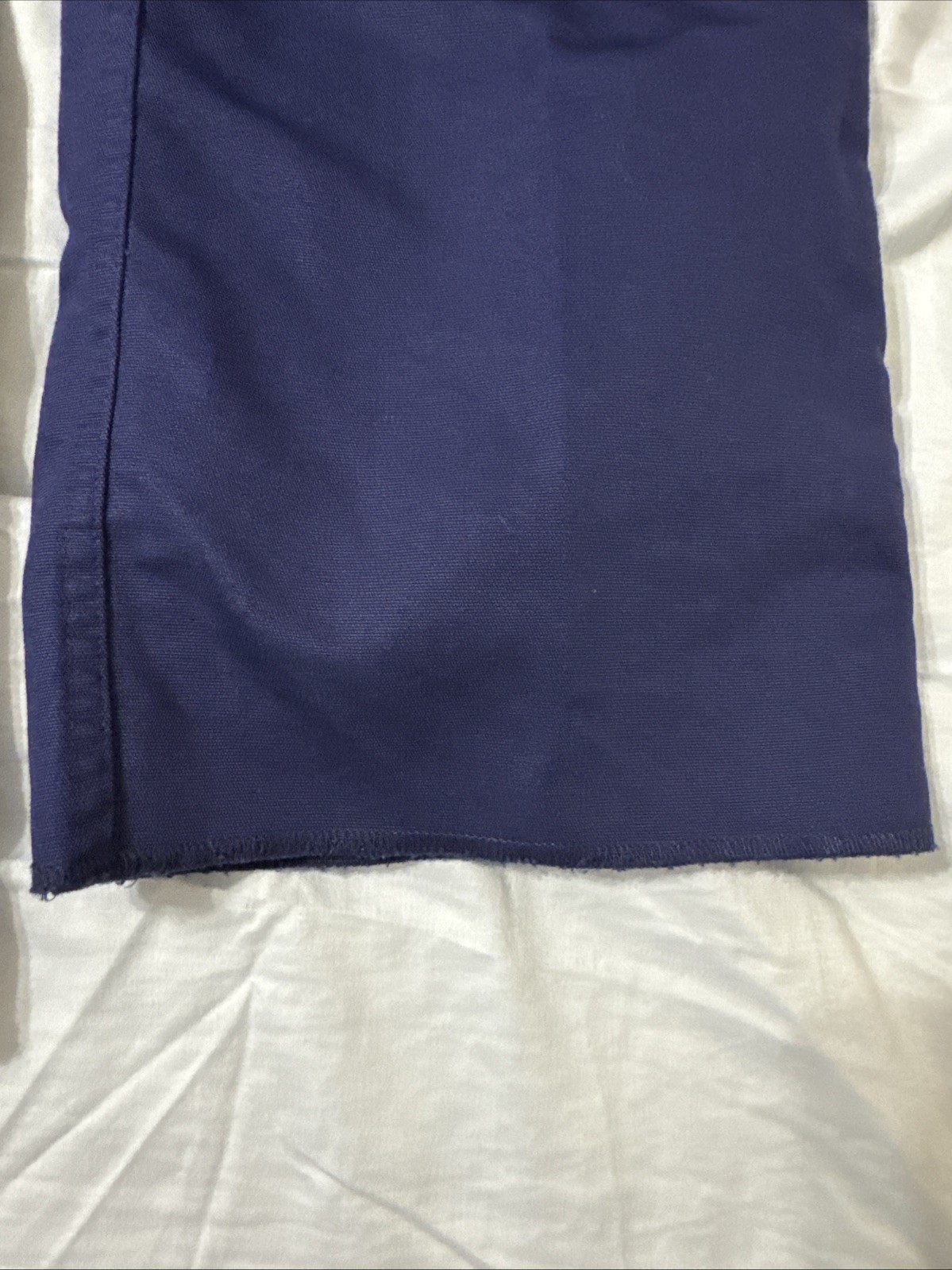 BSA Cub Scouts Switchback Uniform Pants Blue Unhemmed Youth Size 12 Cotton Blend