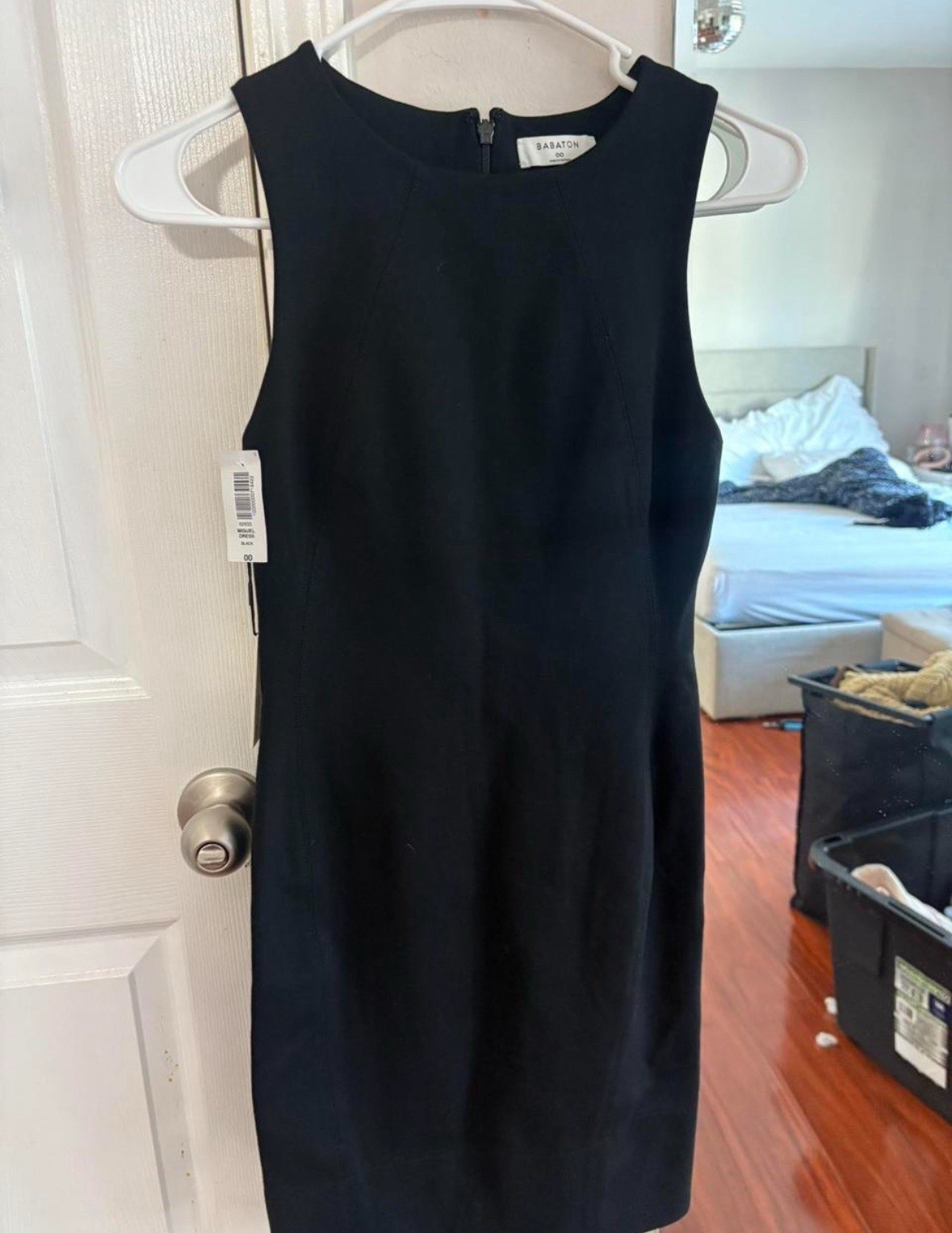 Aritzia Babaton Miguel Black Dress