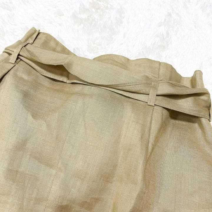 L’Appartement KALLMEYER Linen Long Skirt Size L