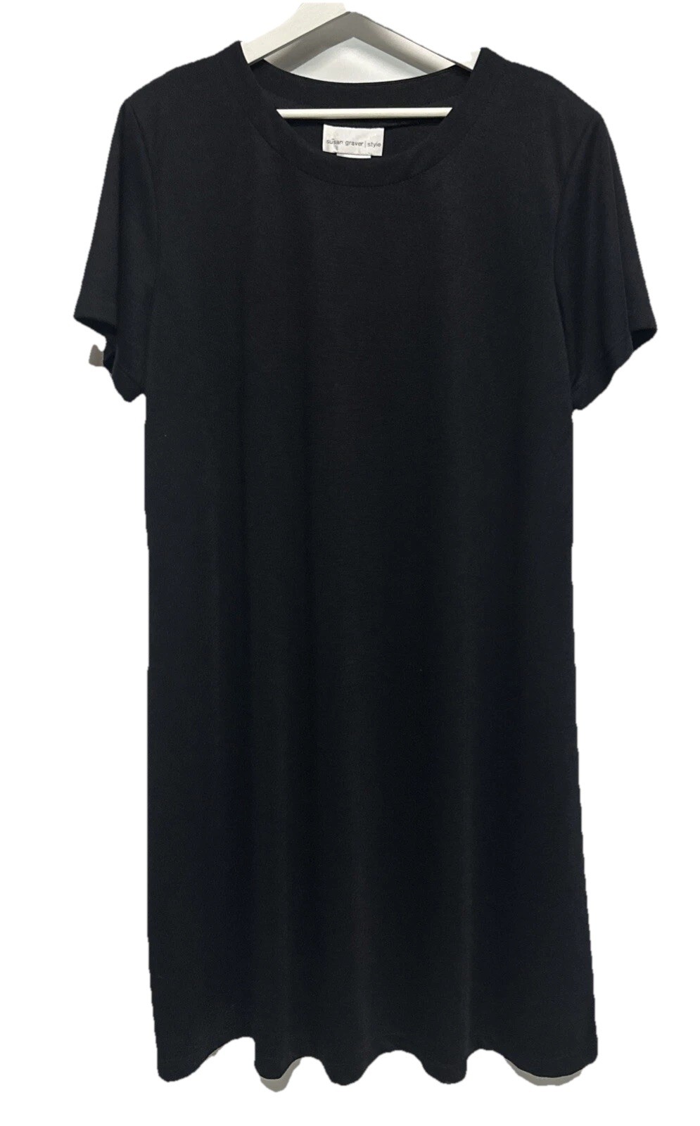 Susan Graver Black Shift Dress Any Occasion Or Season NEW Size 1X