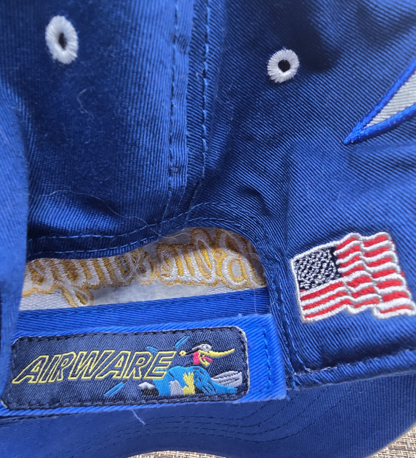 Blue Angels Hat F/A-18 Hornet Airware Hat Cap Adjustable Strap Embroidered