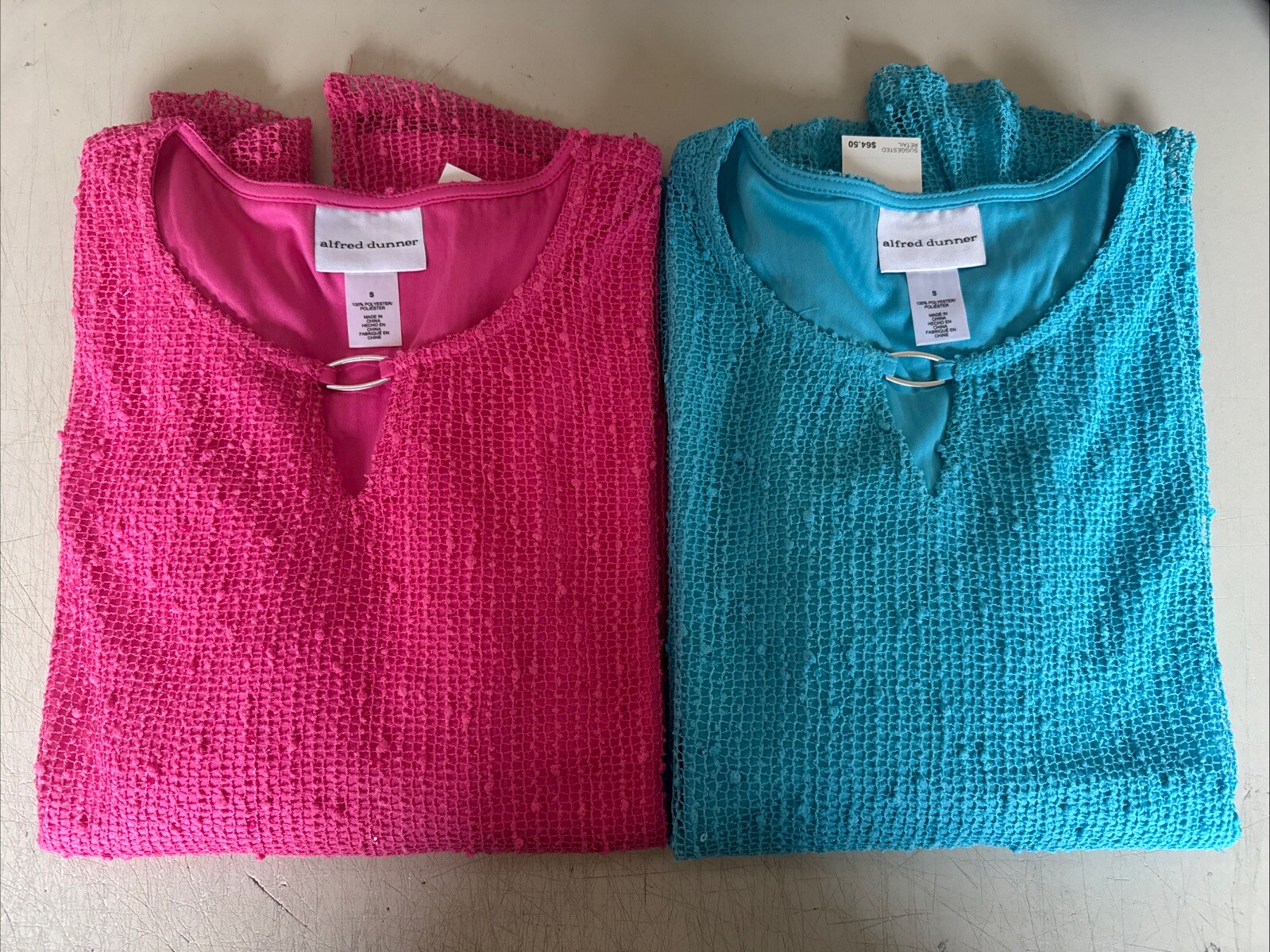 PICK SIZE / COLOR – Alfred Dunner Womens Popcorn Knit Top