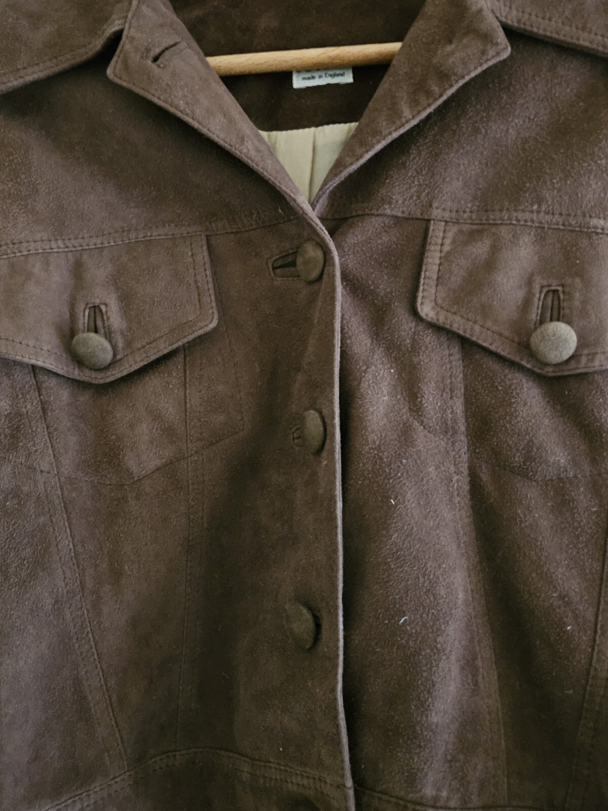 Soft Suede Cropped Jacket by Joseph – S