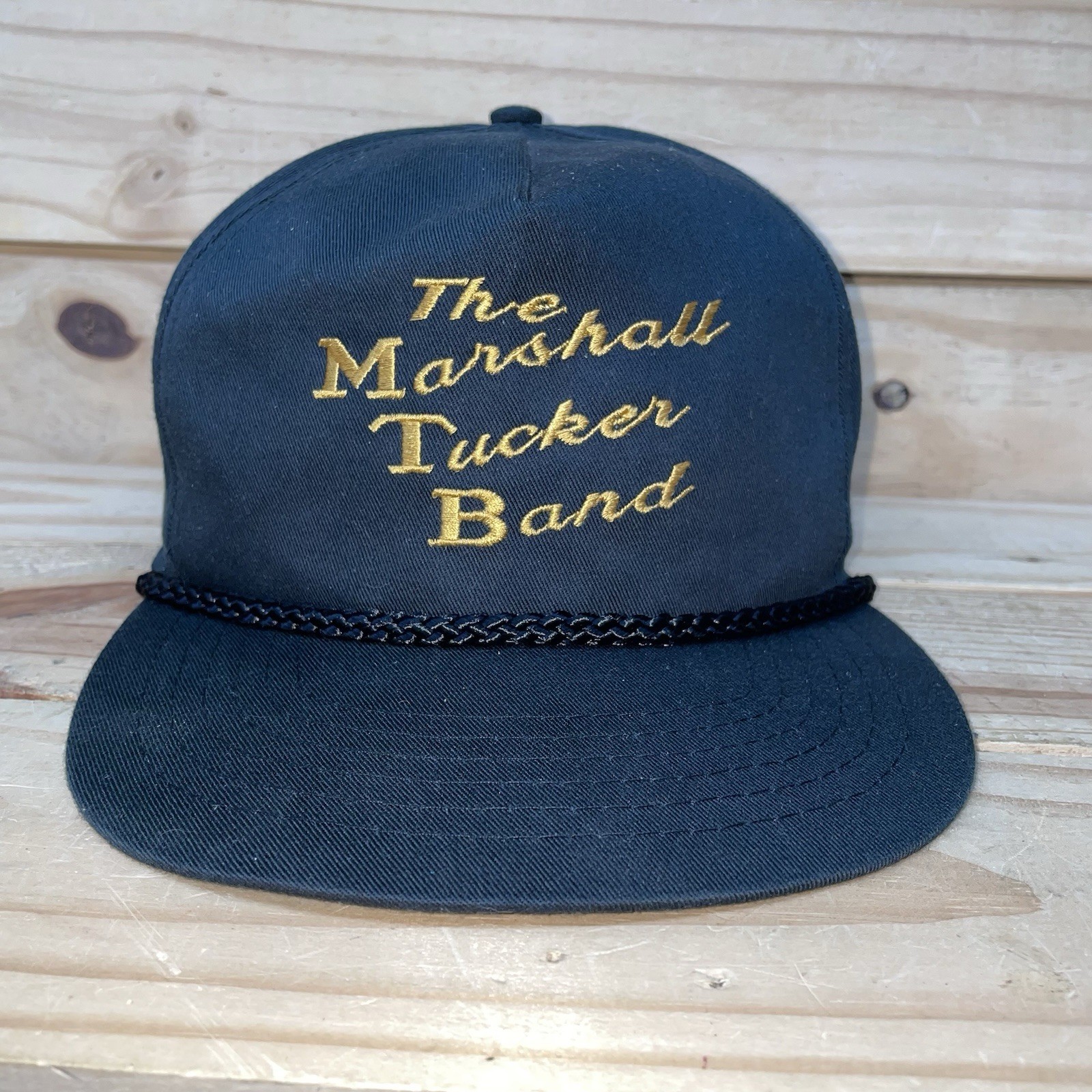 Signed Doug Gray Marshall Tucker Band Black Trucker Hat Cap SnapBack Inside Auto