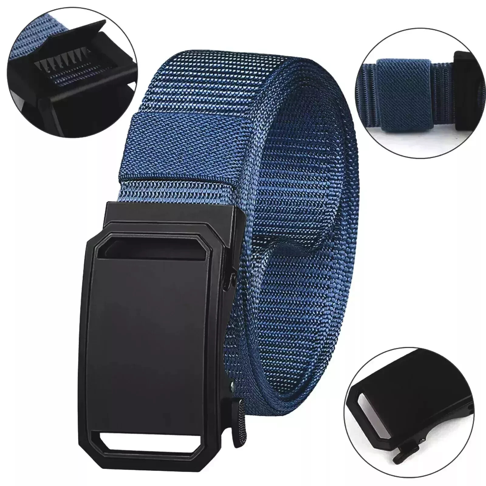 Men’s Military Tactical Belt Adjustable Buckle Gun Belt Quick Release Nylon Belt
