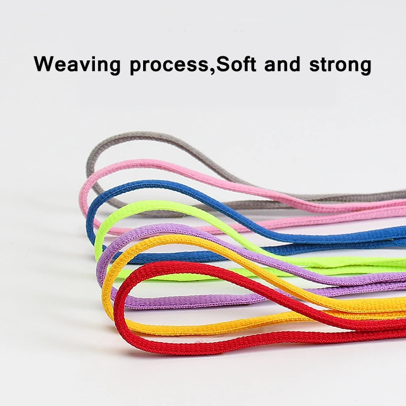 1Pair Semicircle Shoelaces Running Sneakers Classic Round Shoelace Unisex Kids A