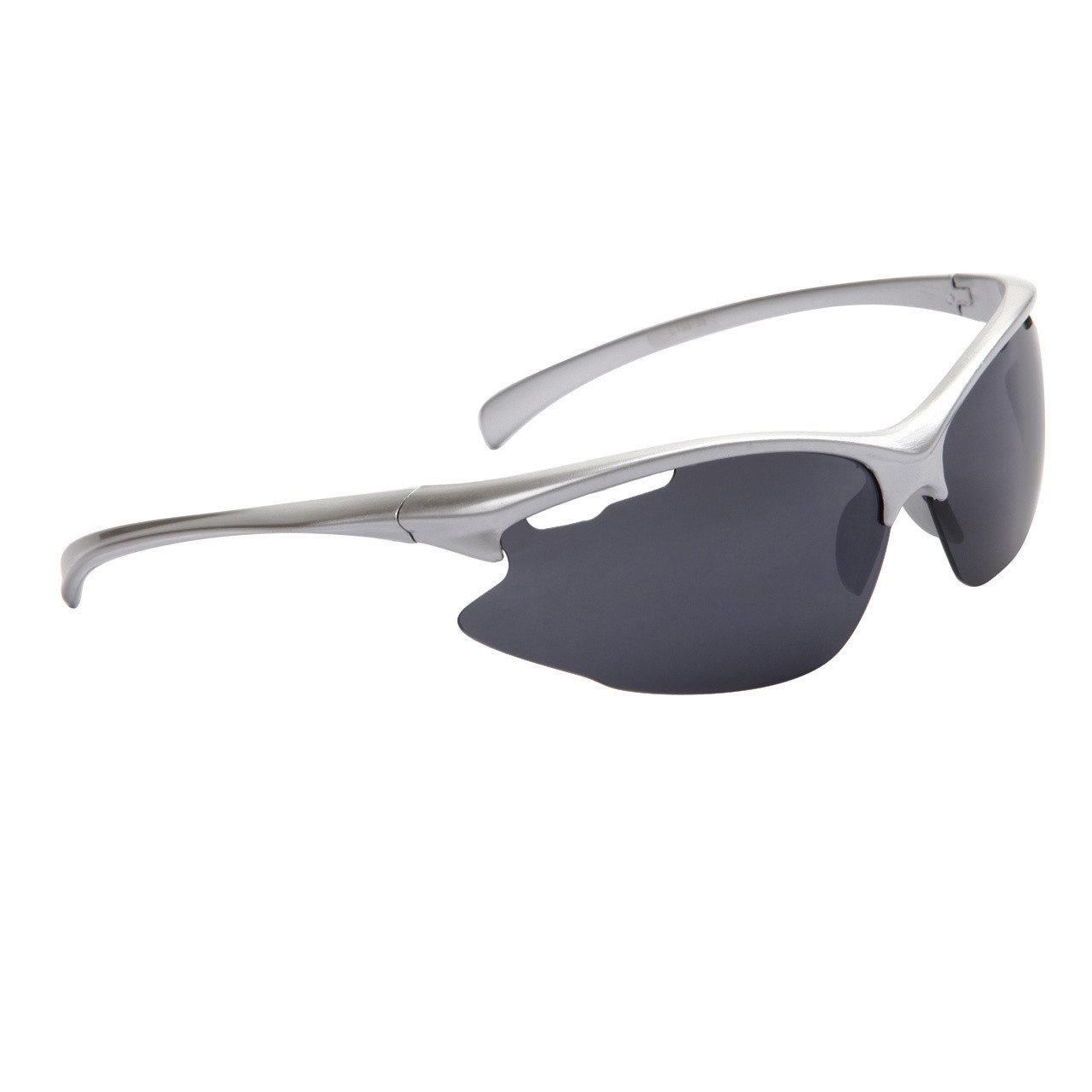 Mens Sport Semi Rim Fashion Style 8125 Sunglasses with Smoke Lens