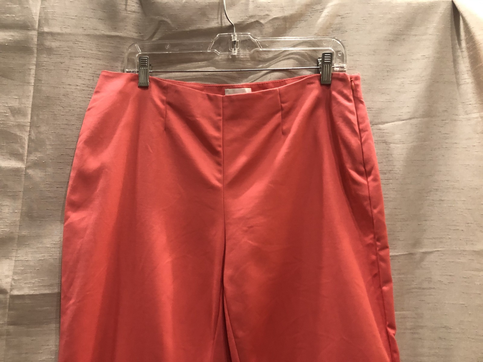 NWOT CHICO’S SALMON STRETCH LEFT SIDE ZIPPER CLOSURE ANKLE PANTS ~ 1.5 (6-8)