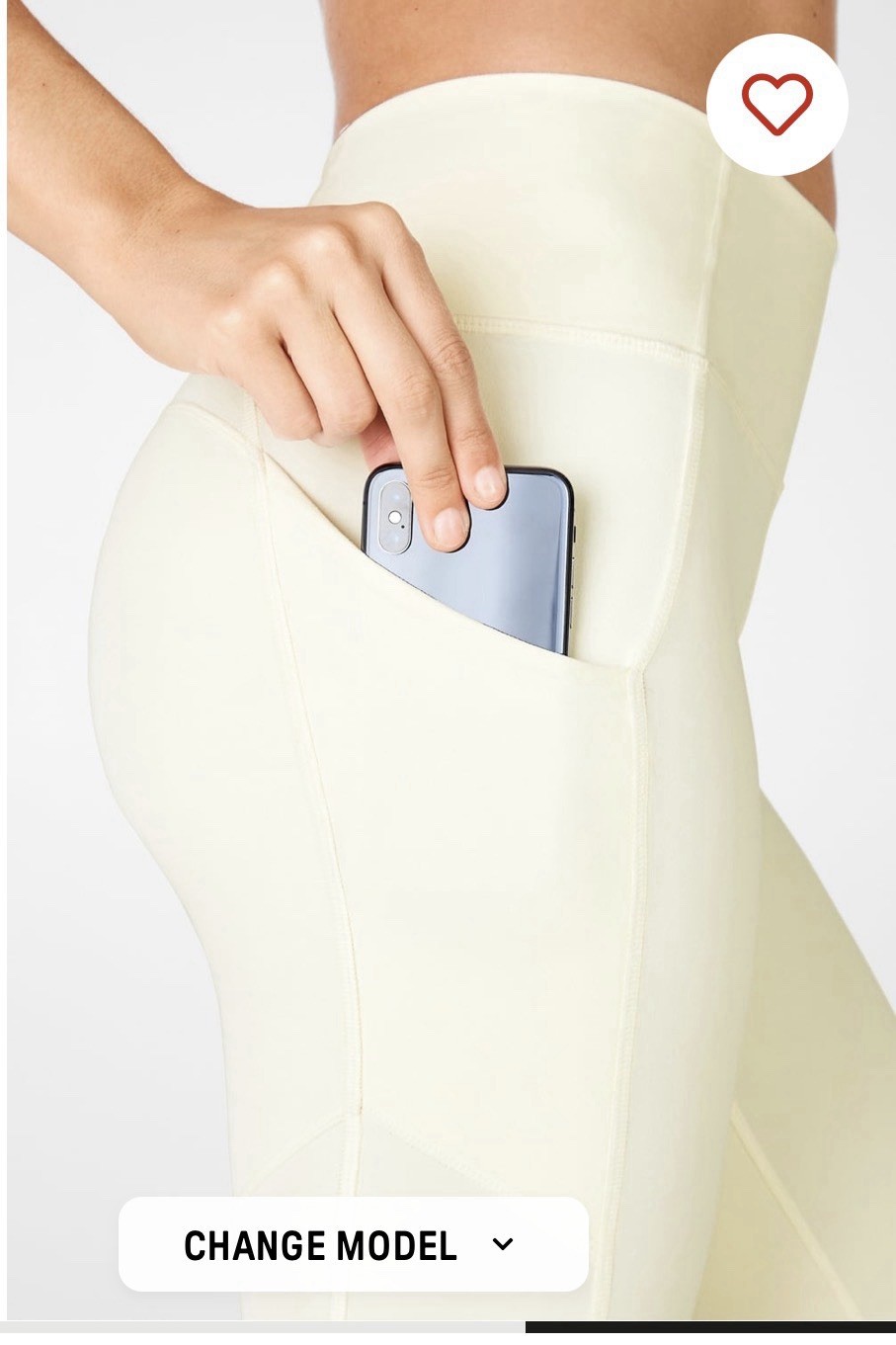 *NWT* FABLETICS SUGAR Oasis High Waisted Women’s Pocket Capri Leggings — Large