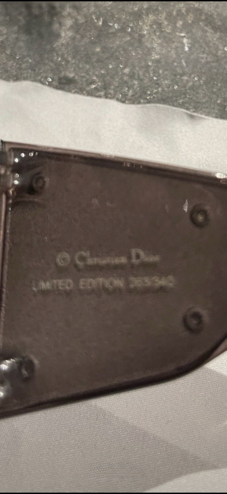 Limited edition “Grand Salon Crystal” sunglasses by Christian Dior