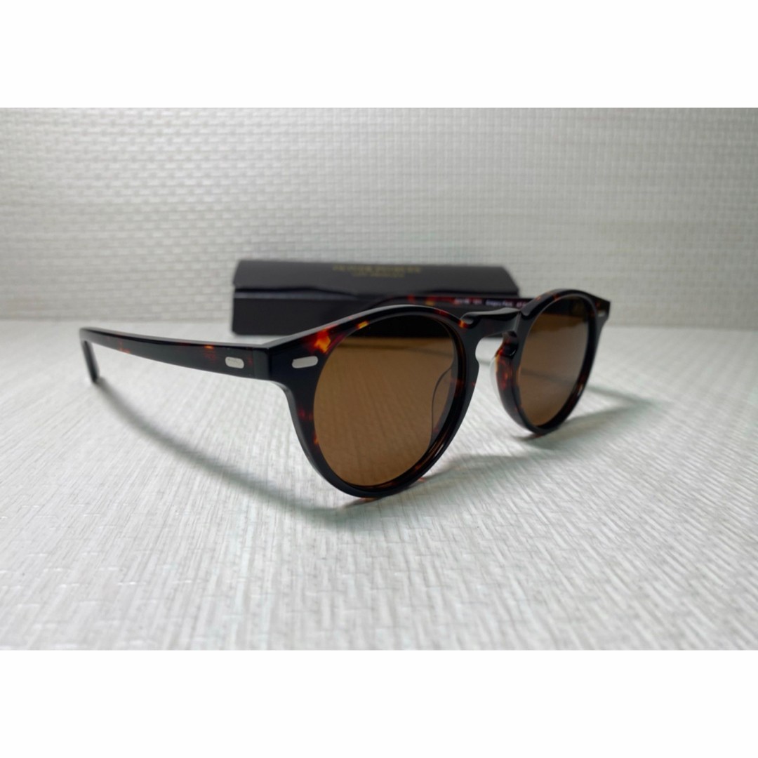 OLIVER PEOPLES Gregory Peck OV5186 Tortoise Shell Glasses From Japan New