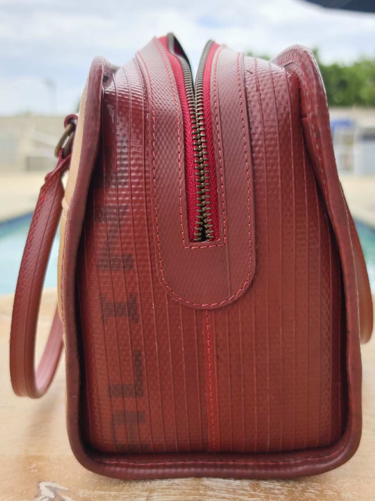 Small ELVIS & KRESSE Post bag/ Fire-hose
