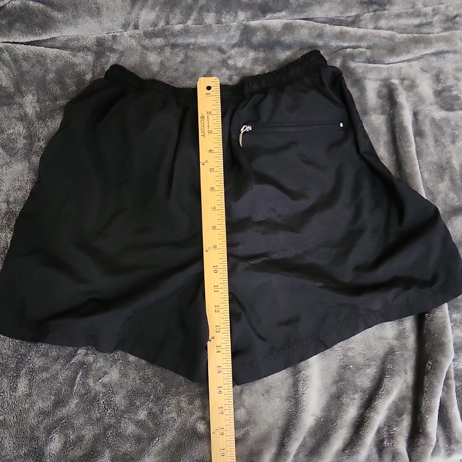 Starter Men’s Black Athletic Shorts M 32-34 Polyester Pockets Drawstring