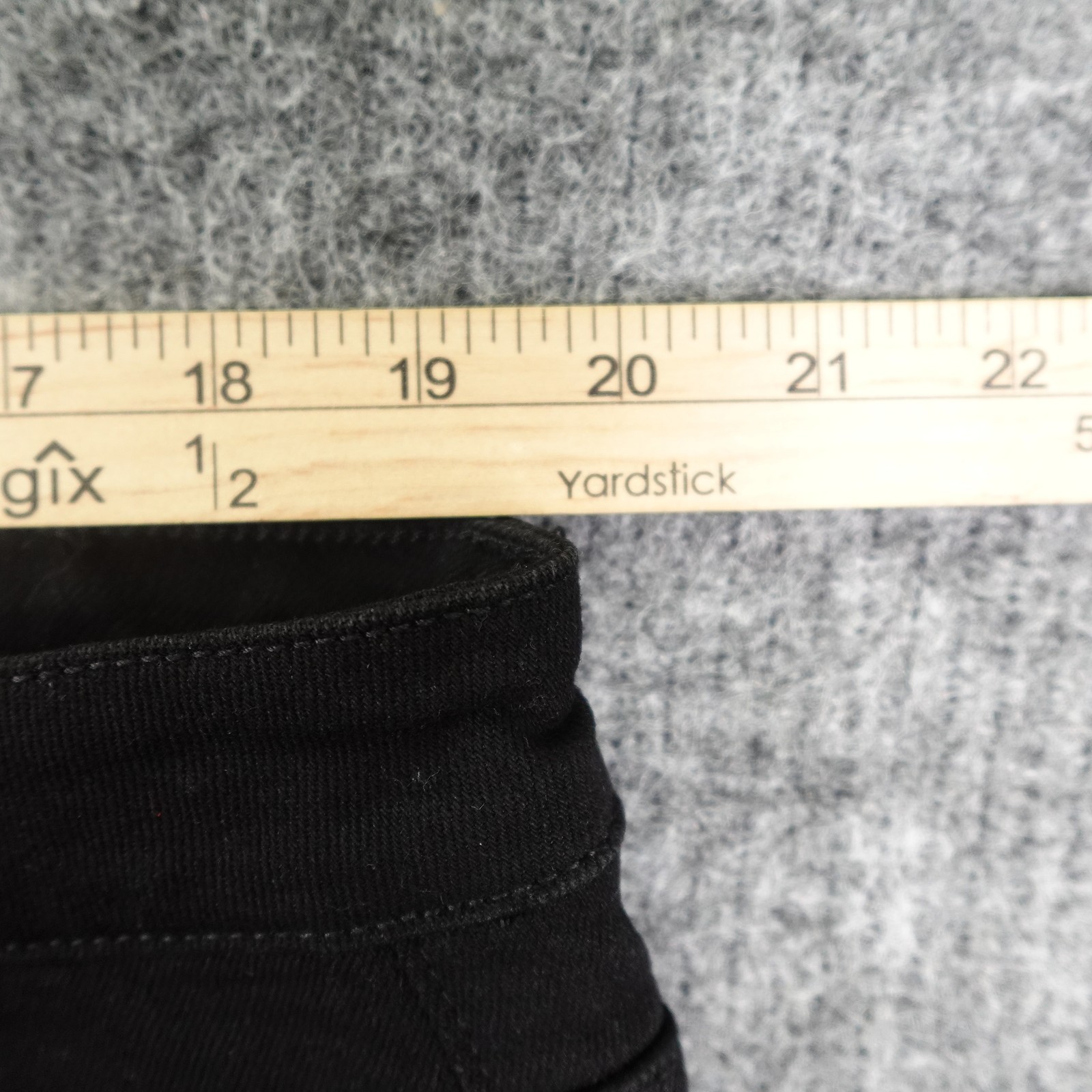 Ksubi Jeans Mens 38 Van Winkle Ace Slice Black Distressed Stretch Skate Street