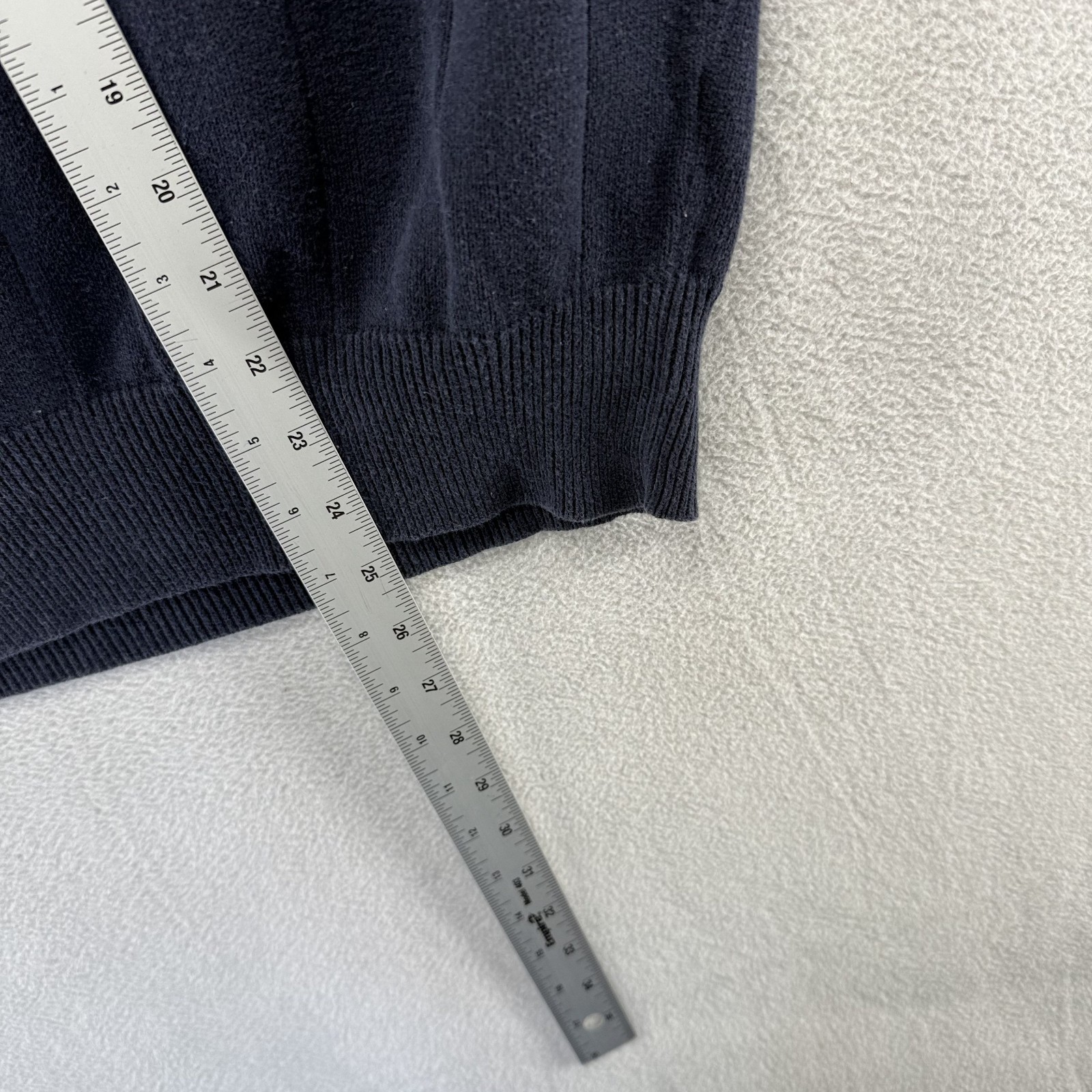 Vintage Ralph Lauren Sweater Vest men’s XL Blue Navy Embroidered Pony Logo 90s