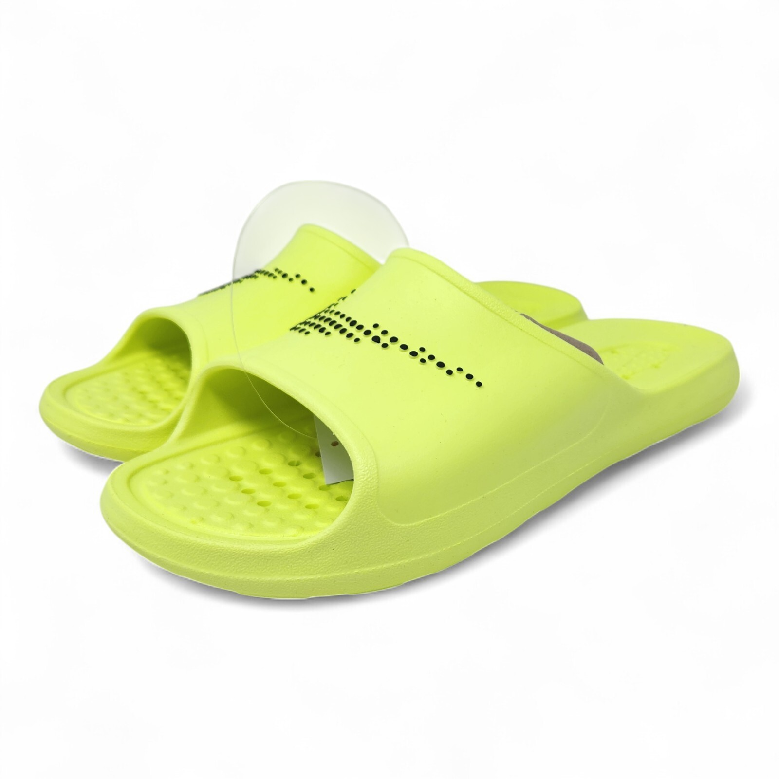 Nike Victori One Shower Pool Slides Men’s Sizes Volt Black CZ5478-700 NWOB