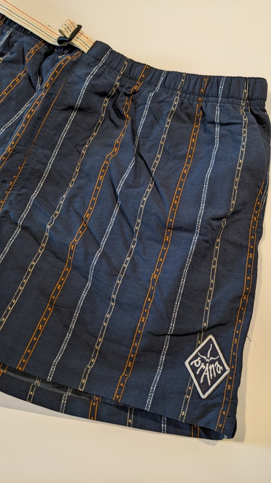 prAna Indio Heritage Shorts Stormy Night Men’s Small NWT $75 MSRP