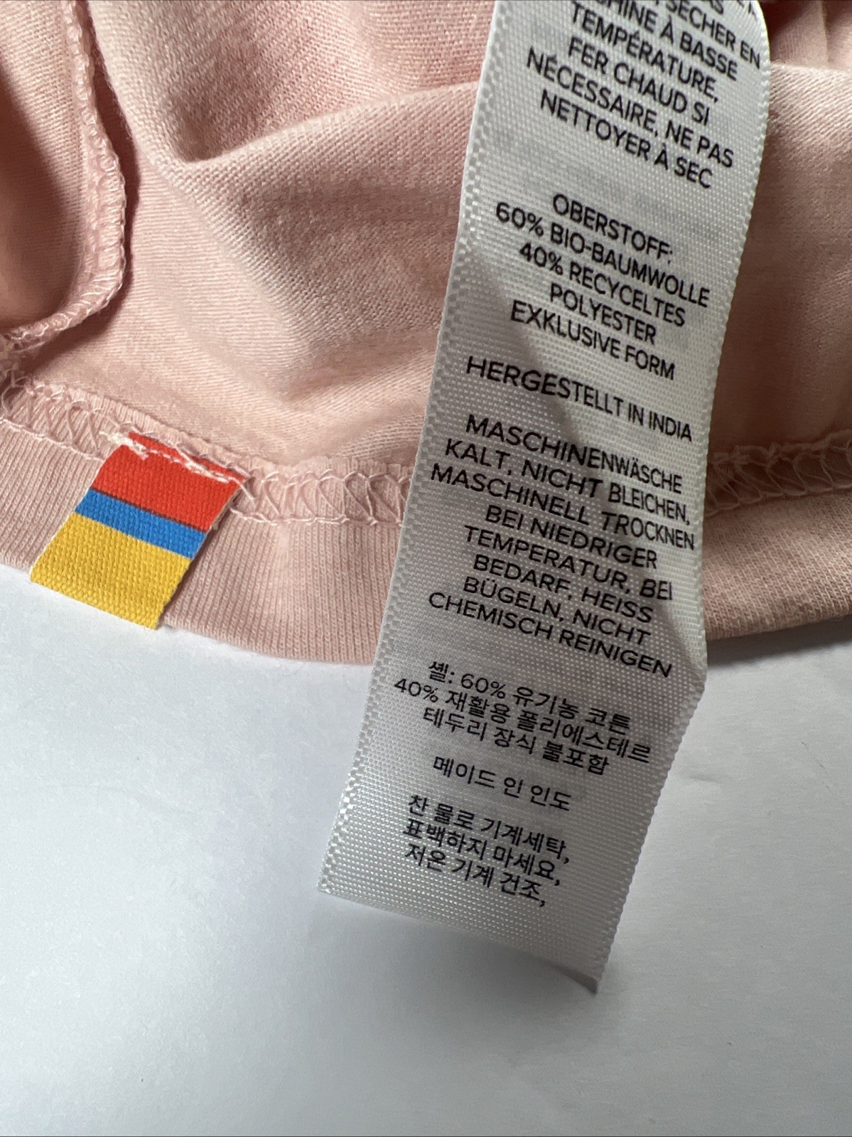 Cotopaxi Pink DO GOOD Shirt Womens Size L Short Sleeve Organic Cotton NWT