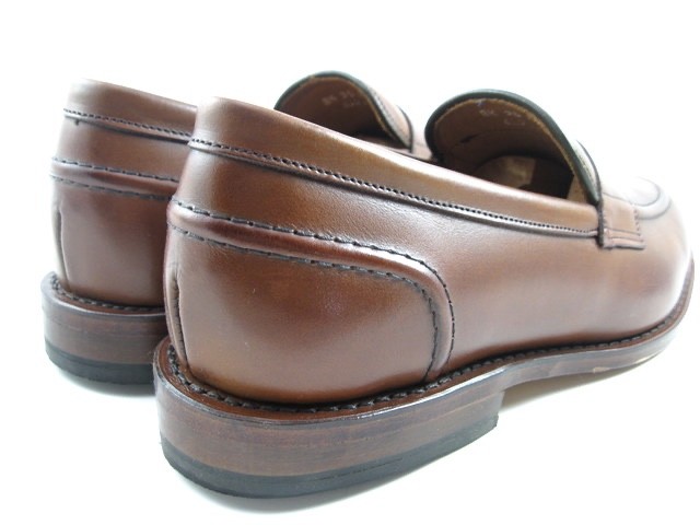 Allen Edmonds “Randolph 2.0” Leather Penny Loafers 8.5 EEE Dark Chili USA(783N)