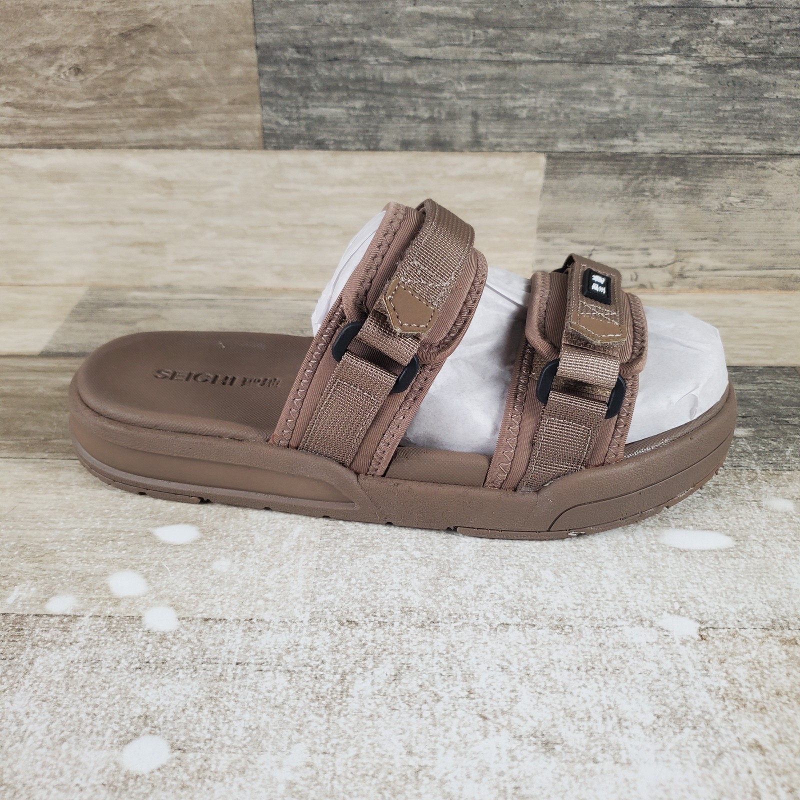 Seichi Sandoru Ni Mens Sandals Sz 8 Neoprene EVA+Rubber Sole Slip-On