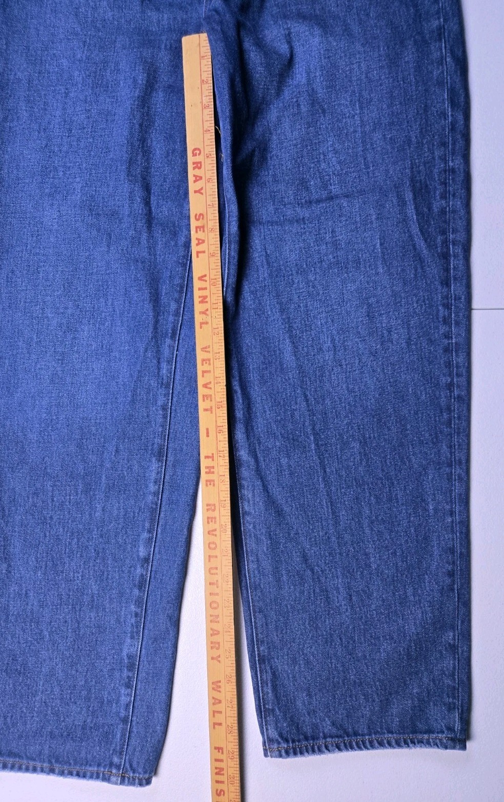 Madewell – Dark Blue Baggy Straight Loose Jeans – Womens 30W x 29L