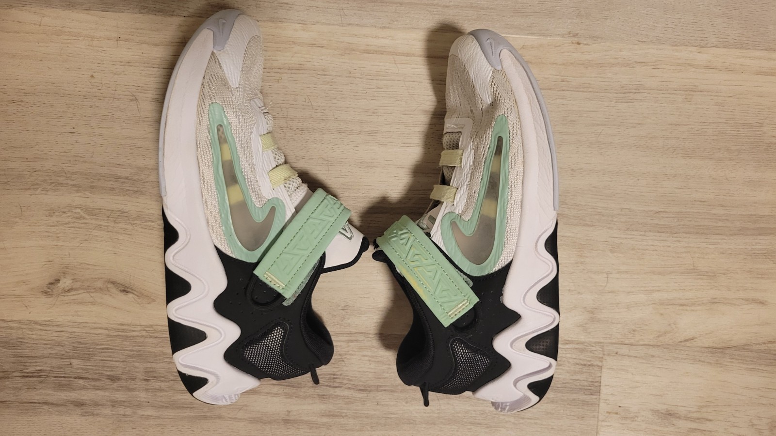 Size 3 (PS) – Nike Giannis Immortality 2 Low White Barely Volt