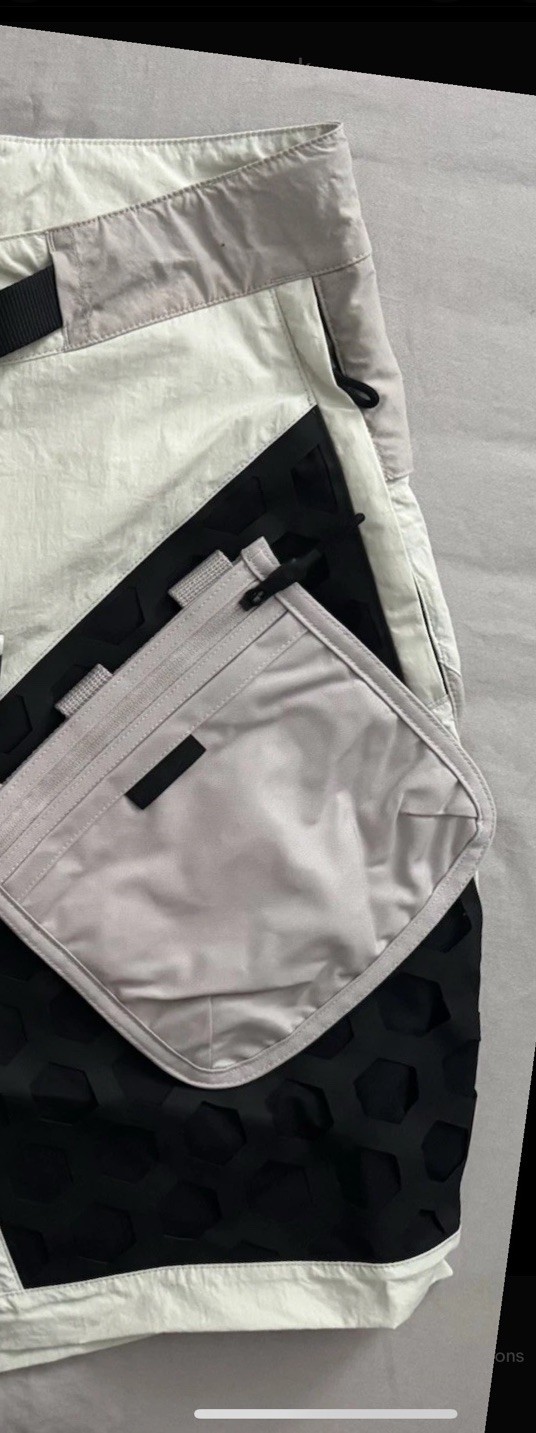 $200 L Nike ISPA Modular Pocket Shorts FV4895-072 Light Bone Mens L New