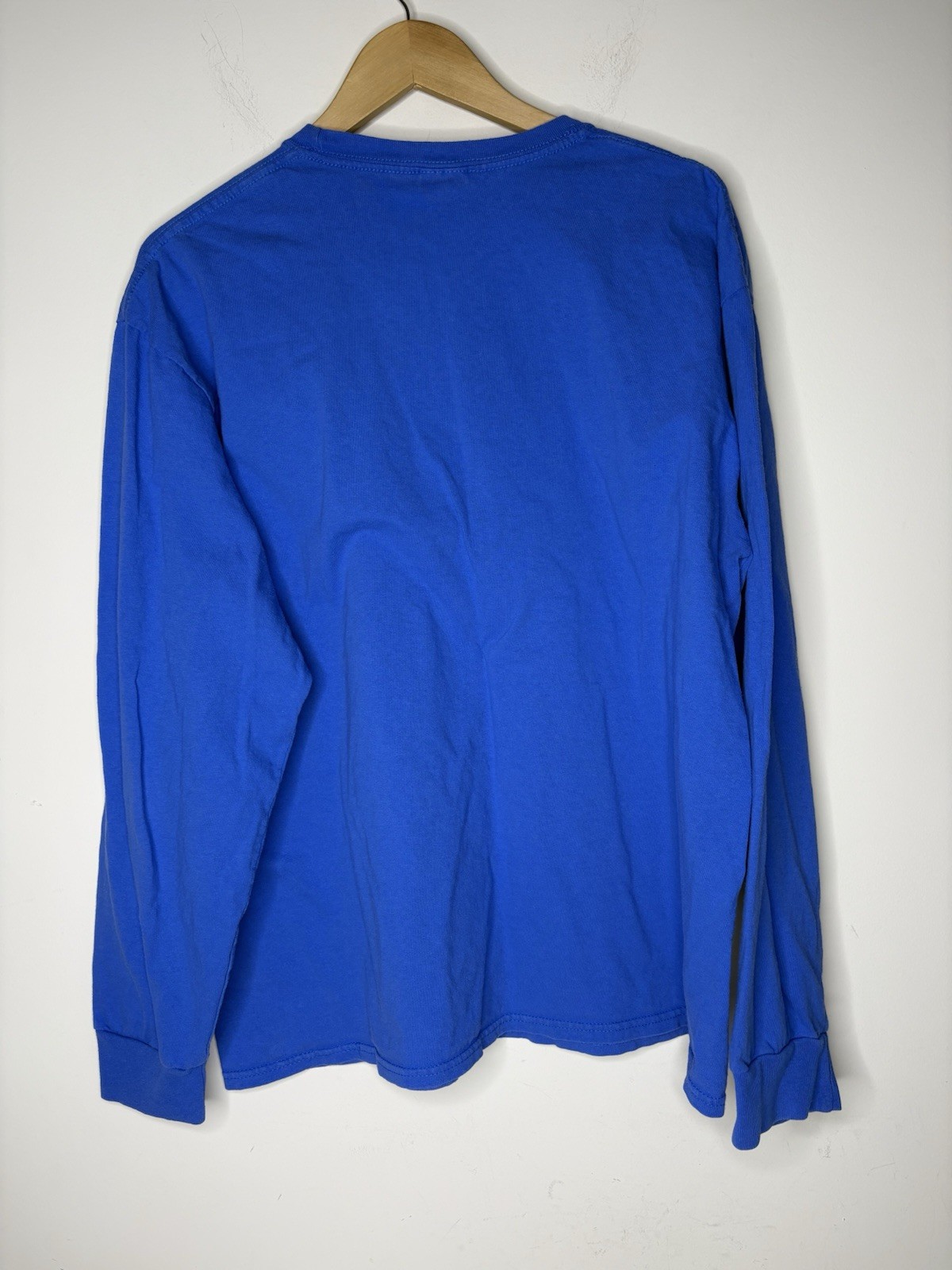 Silver Lake Michigan Size XL Mens Long Sleeve T-Shirt Blue Northern Michigan Tee