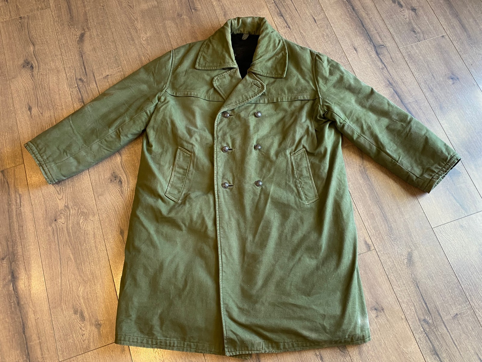 ALBANIA OFFICER HEAVY WINTER JACKET FRONTIER COAT TUNIC COMMUNIST ERA #63