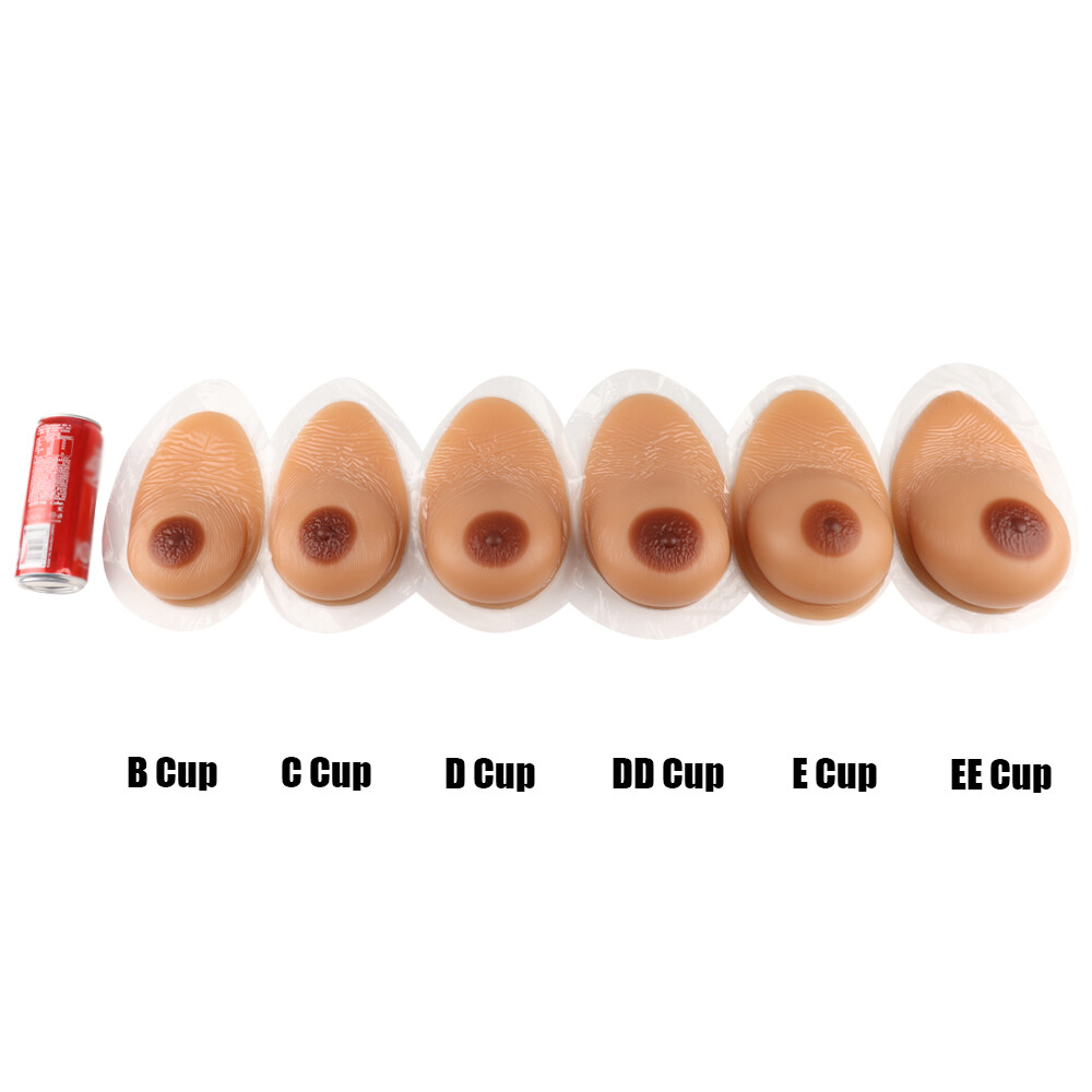 Water Drop Silicone Breast Forms Crossdresser Mastectomy Postoperative Enhancer