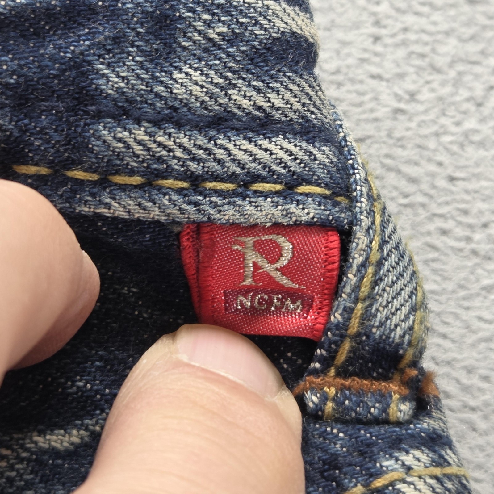 Japanese Selvedge Jeans Honeycomb Whiskers Stacking Fades Low Rise Fits 29×32