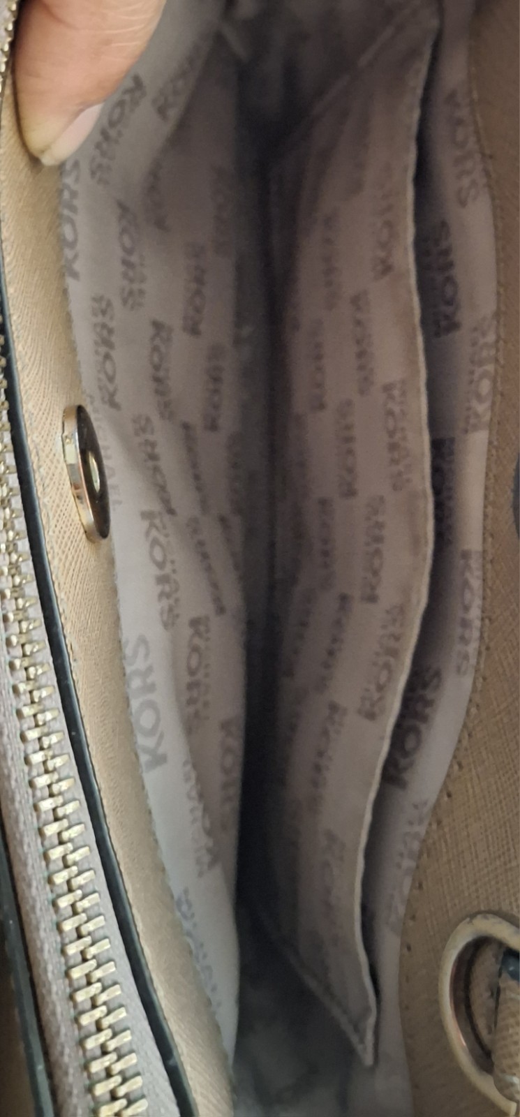 Michael Kors Sm Savannah Satchel Dark Khaki