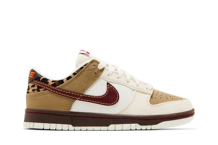 Nike Dunk Low Retro Khaki Team Red Pearl White (Women’s) (IM6687 262)
