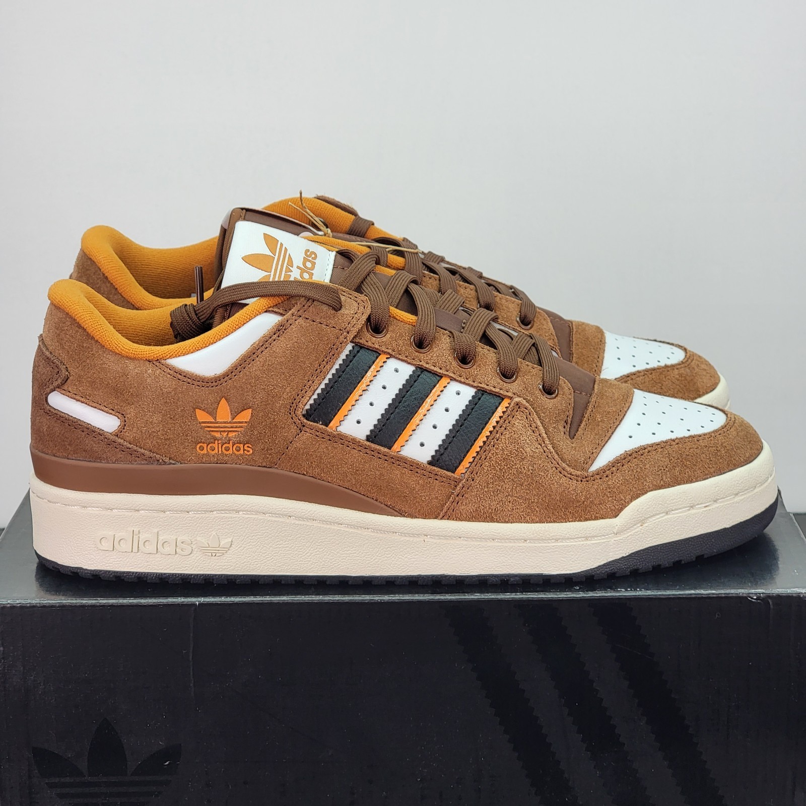 Adidas Forum Low Men’s Size 11.5 Athletic Shoes Brown Casual Footwear Sneakers
