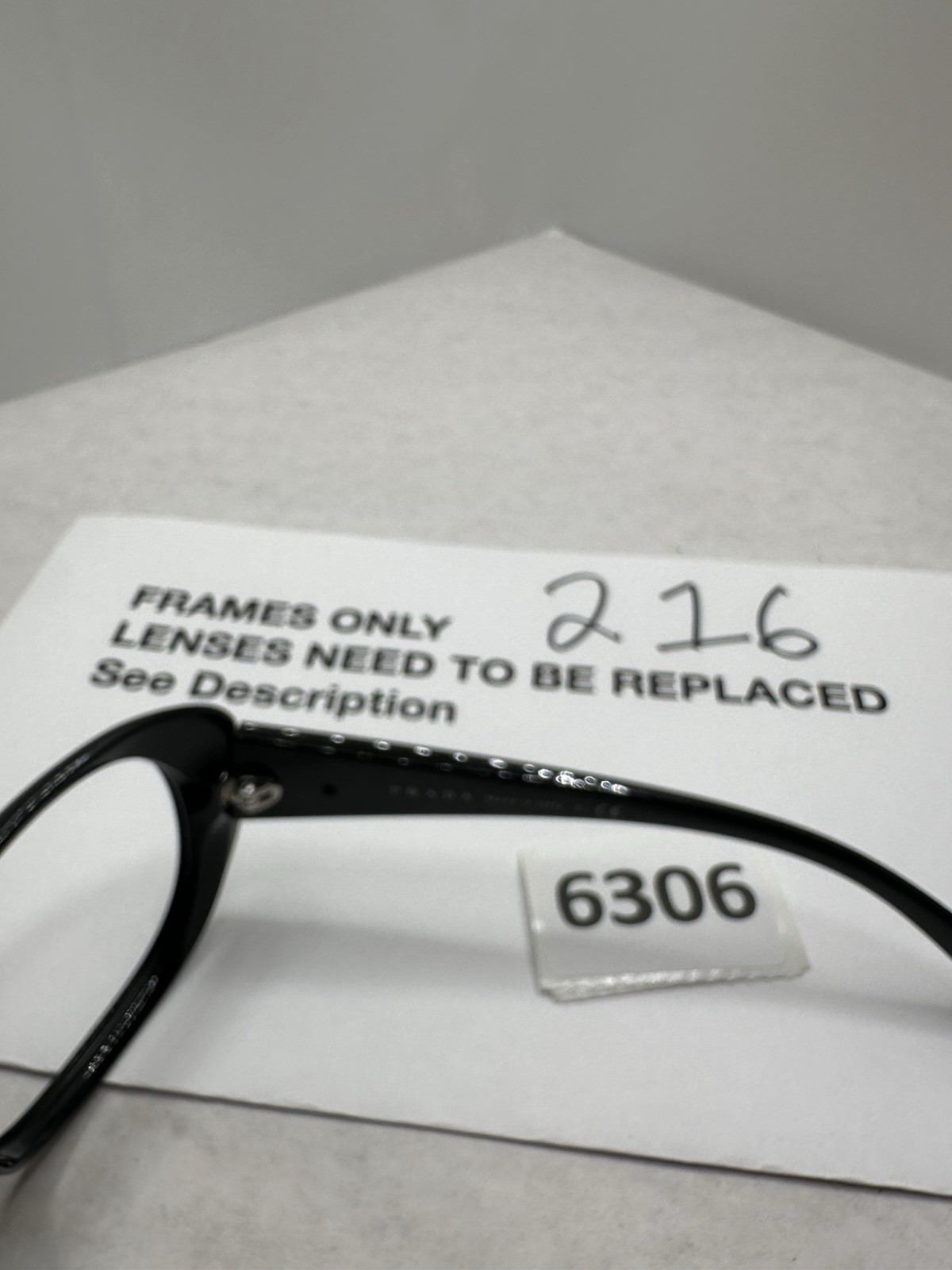 Prada SPR 260 57 17 135 1AB-3M1 2N