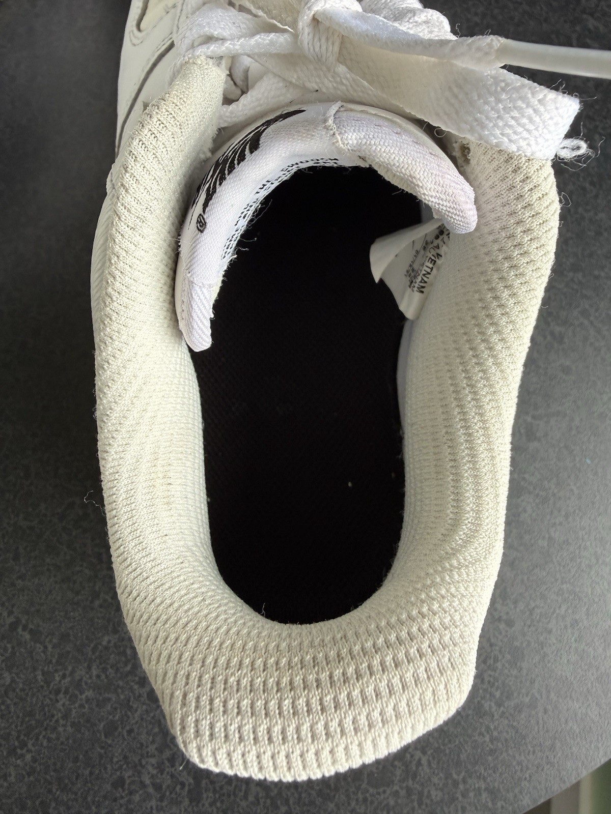 Nike Air Force 1 VPC Women’s Sz 7 White Low Top Shoes Sneakers AF1 Lifestyle