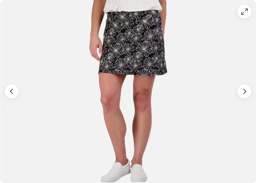 Tranquility Clothing Women’s Everyday Stretch Skort(BLACK POM POM S)NWT