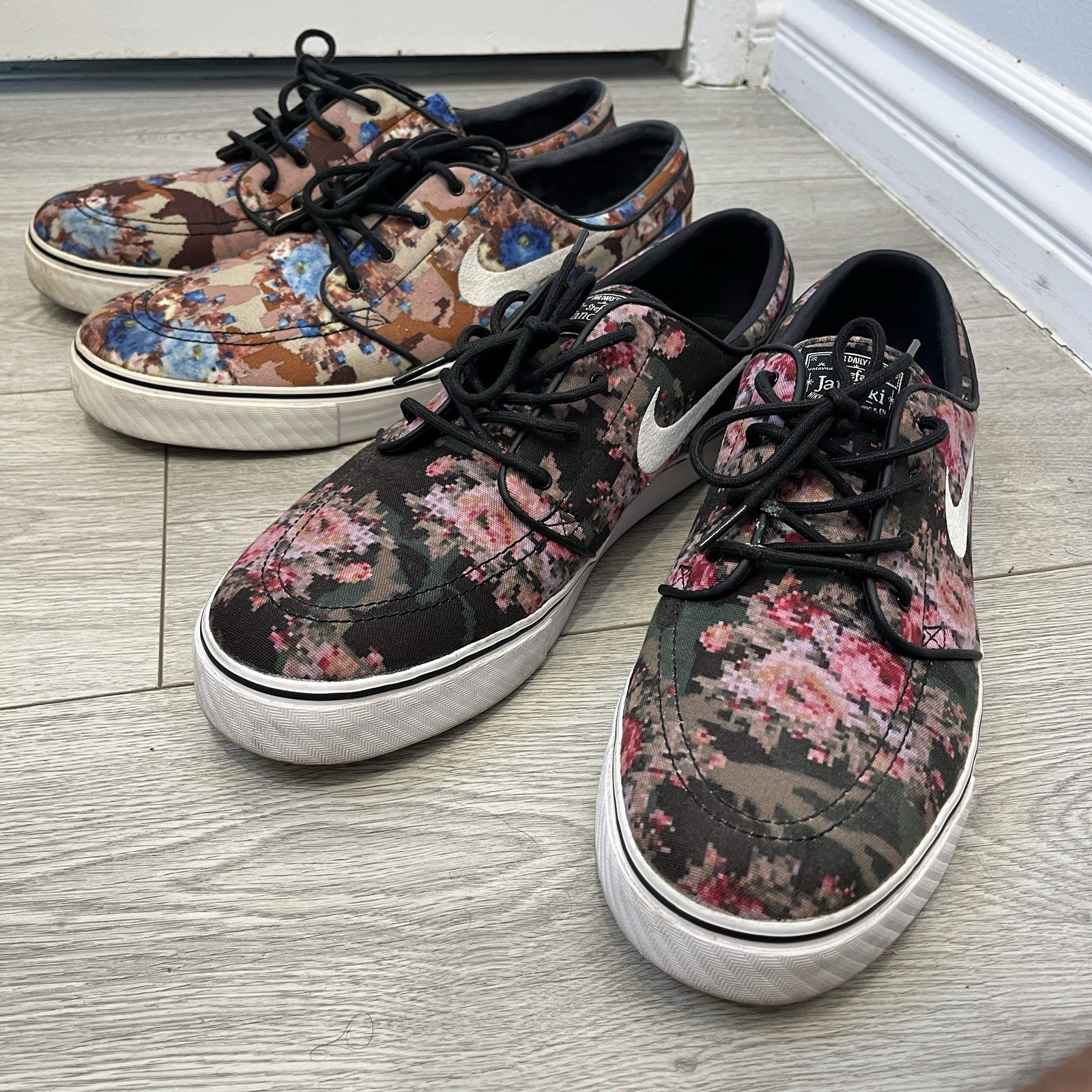 Size 13 – Nike Zoom Stefan Janoski Lot Of 2 Floral Digi Camo