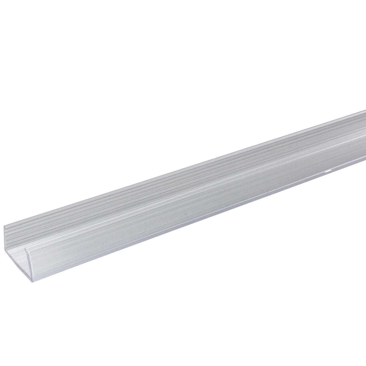24 Inch RGB Color Changing LED Strip Light Mounting Track – Clear PVC Channel (1