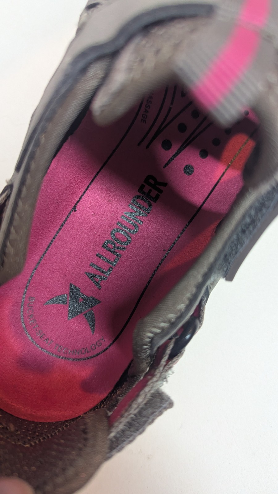 ALLROUNDER by Mephisto Felinda Grigio Gray Women Size 8
