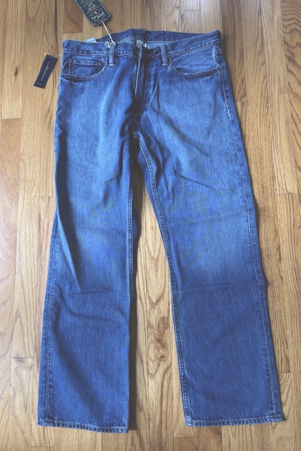 NWT Polo Ralph Lauren CLASSIC FIT 867 Men’s Denim Jeans ~size 33×30