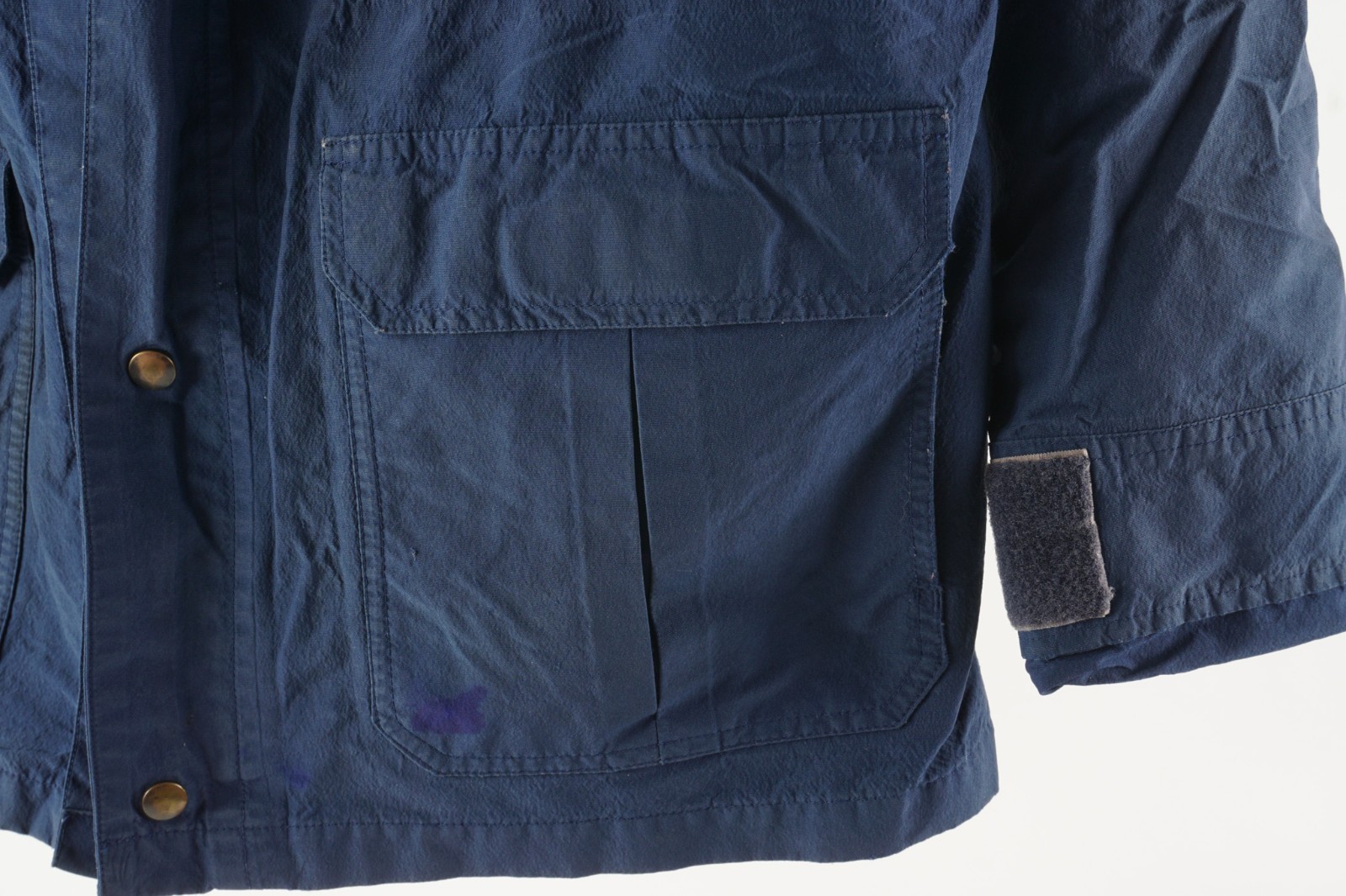 Vintage Cabela’s Gore-Tex Men’s Large Blue Woven Waterproof Hooded Parka Jacket