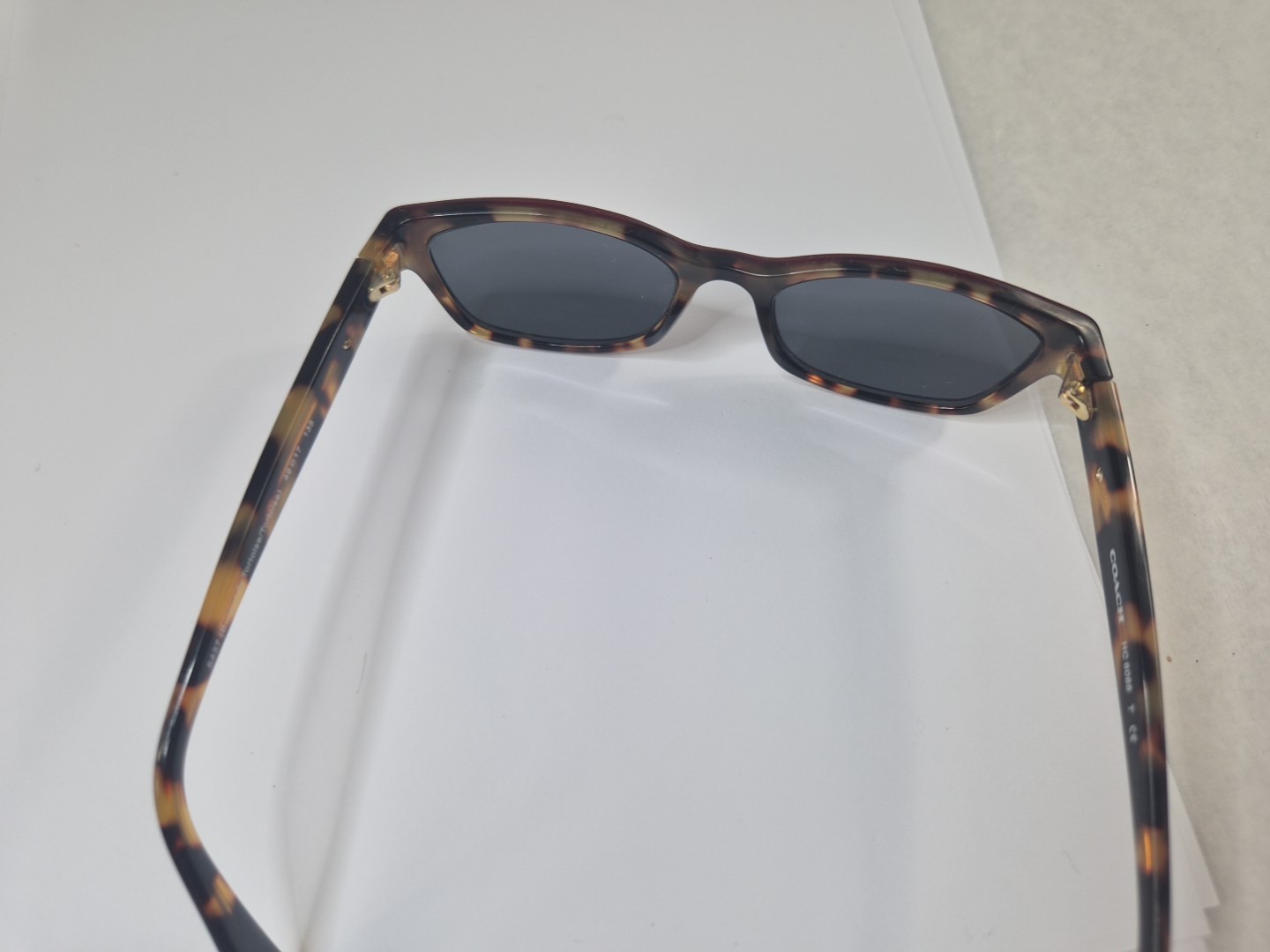 Coach Sunglasses Glasses 5437 Burgandy Tortoise, 49[]17 135, Gray Lens, HC 6065