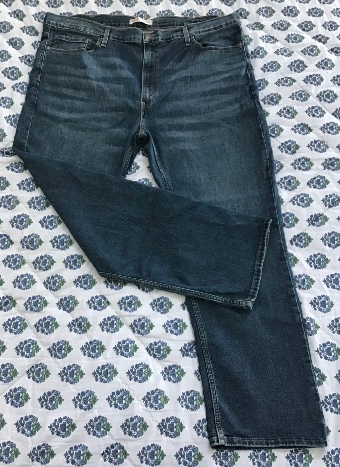 LEVI’S SIGNATURE 567 STRAIGHT Men’s Medium Wash Denim Blue Jeans Size 44×30