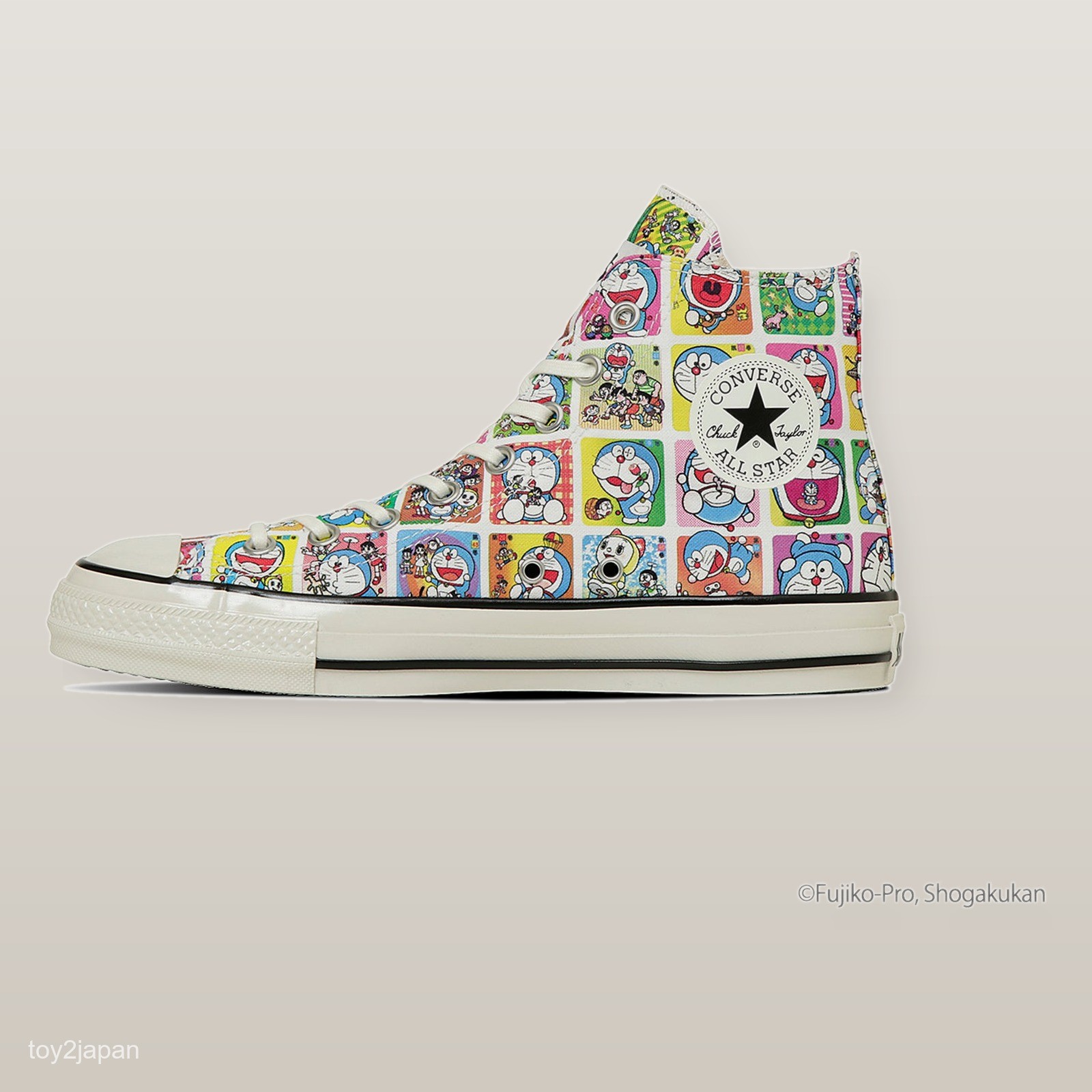 Converse ALL STAR AGED TC HI / DORAEMON 31314990 Black Men’s Size New