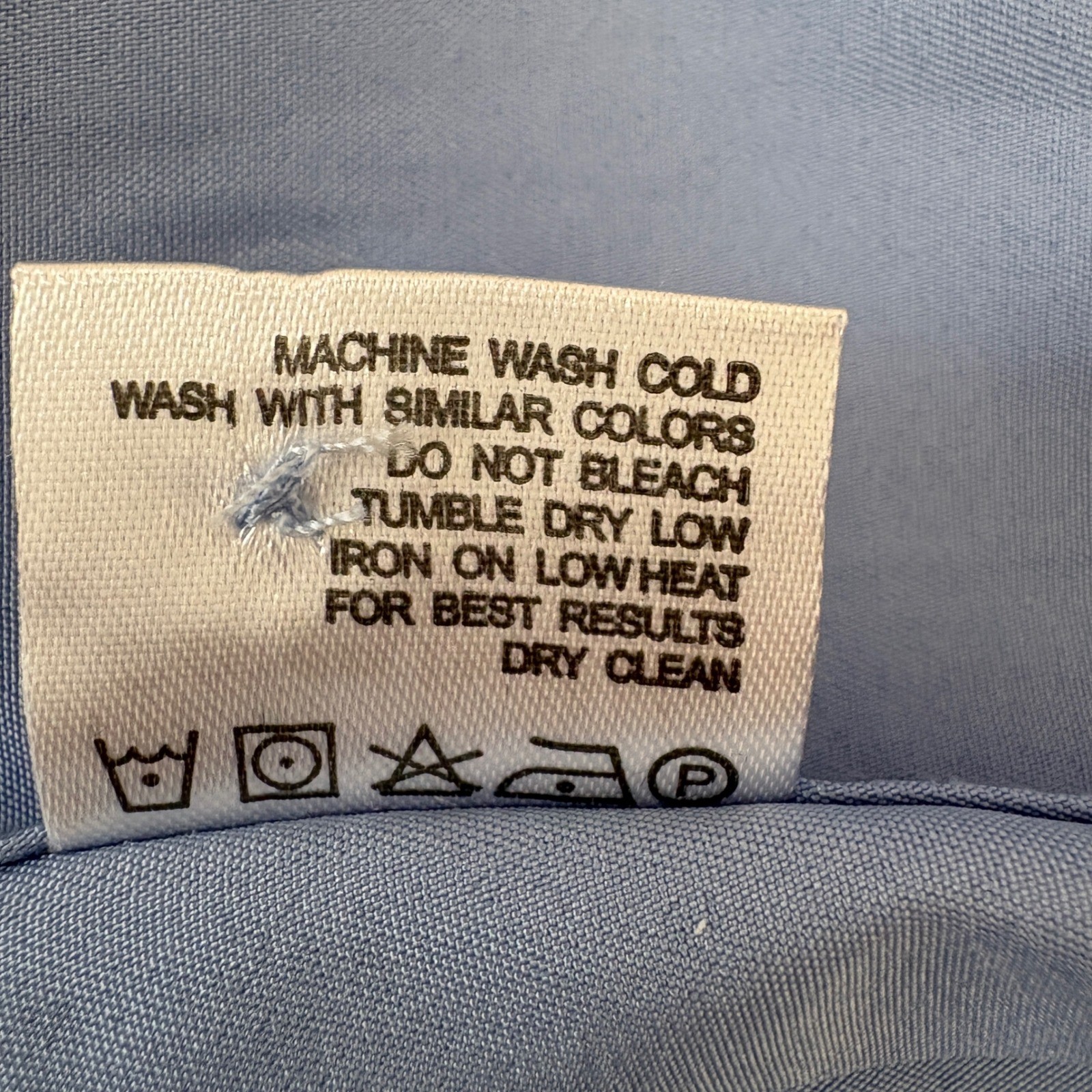 Alimens & Gentle Flex Light Blue Dress Shirt XL Tall Wrinkle Resistant Luxury