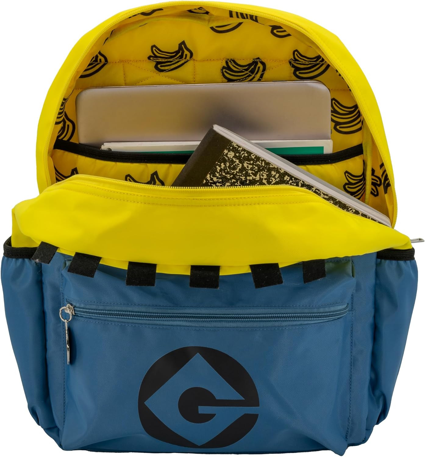 Despicable Me Minions Backpack for Boys & Girls, Kids 16 Inch Schoolbag with 3D