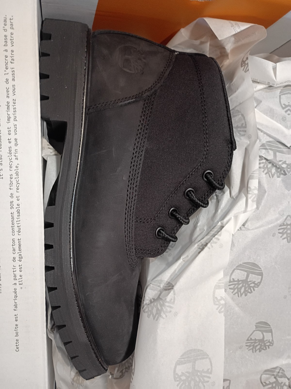 Mens Timberland Heritage Premium Mid Lace Chukka Boot Sz 11.0 Black Brand New 🎁
